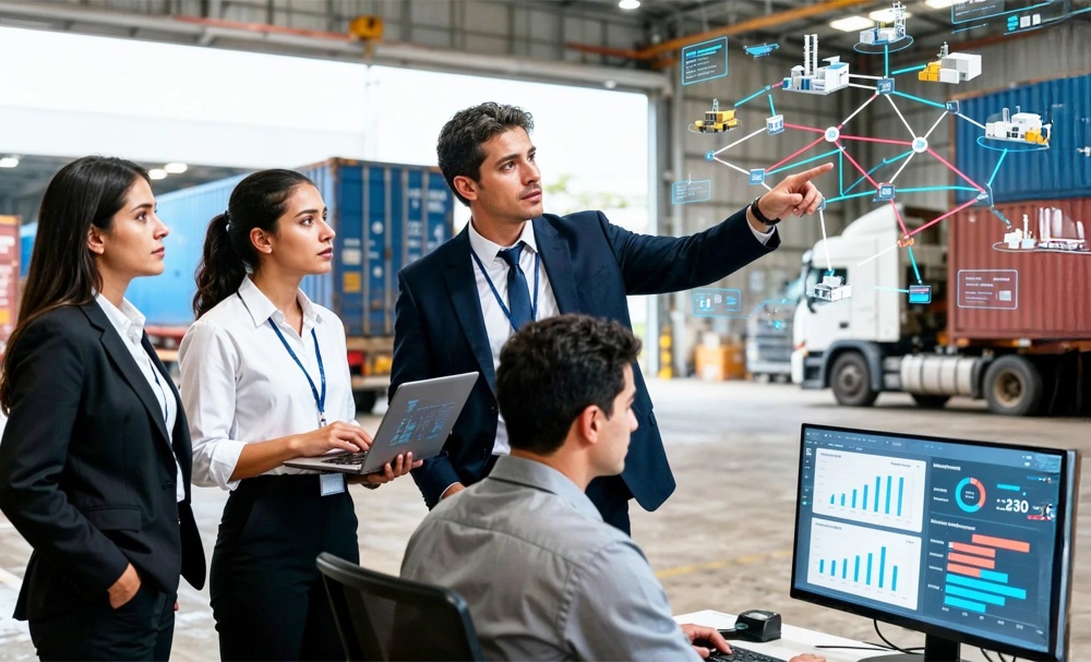 Transporte y distribución logística